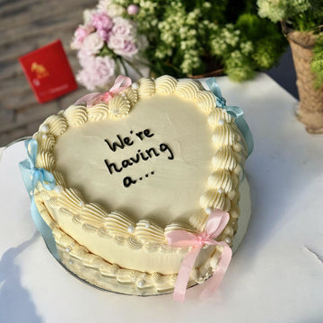 Gender Reveal Cake