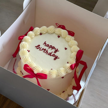 Mini Hearts Cake