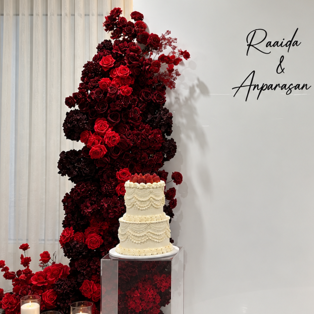 Strawberry Romance Cake
